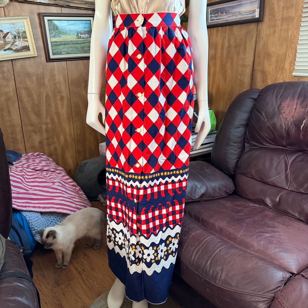 Handmade Boho Maxi Skirt
